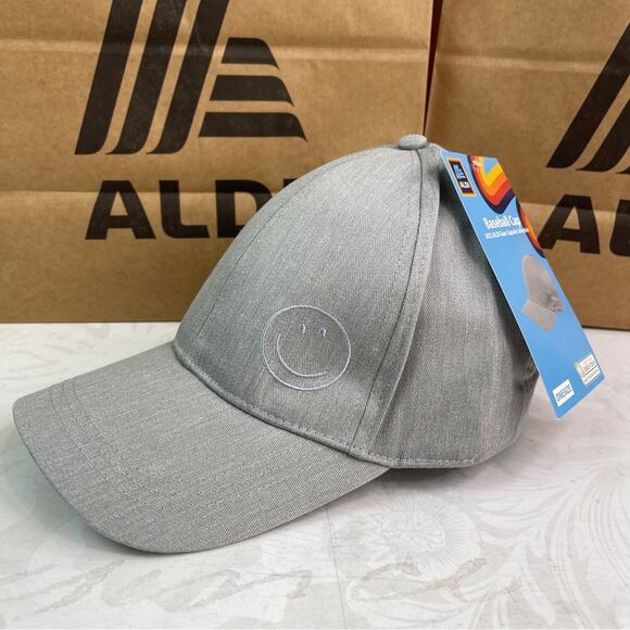 Aldi Baseball Cap from the 2023 Aldi Gear Collection with Smiley Face - Picture 1 of 9